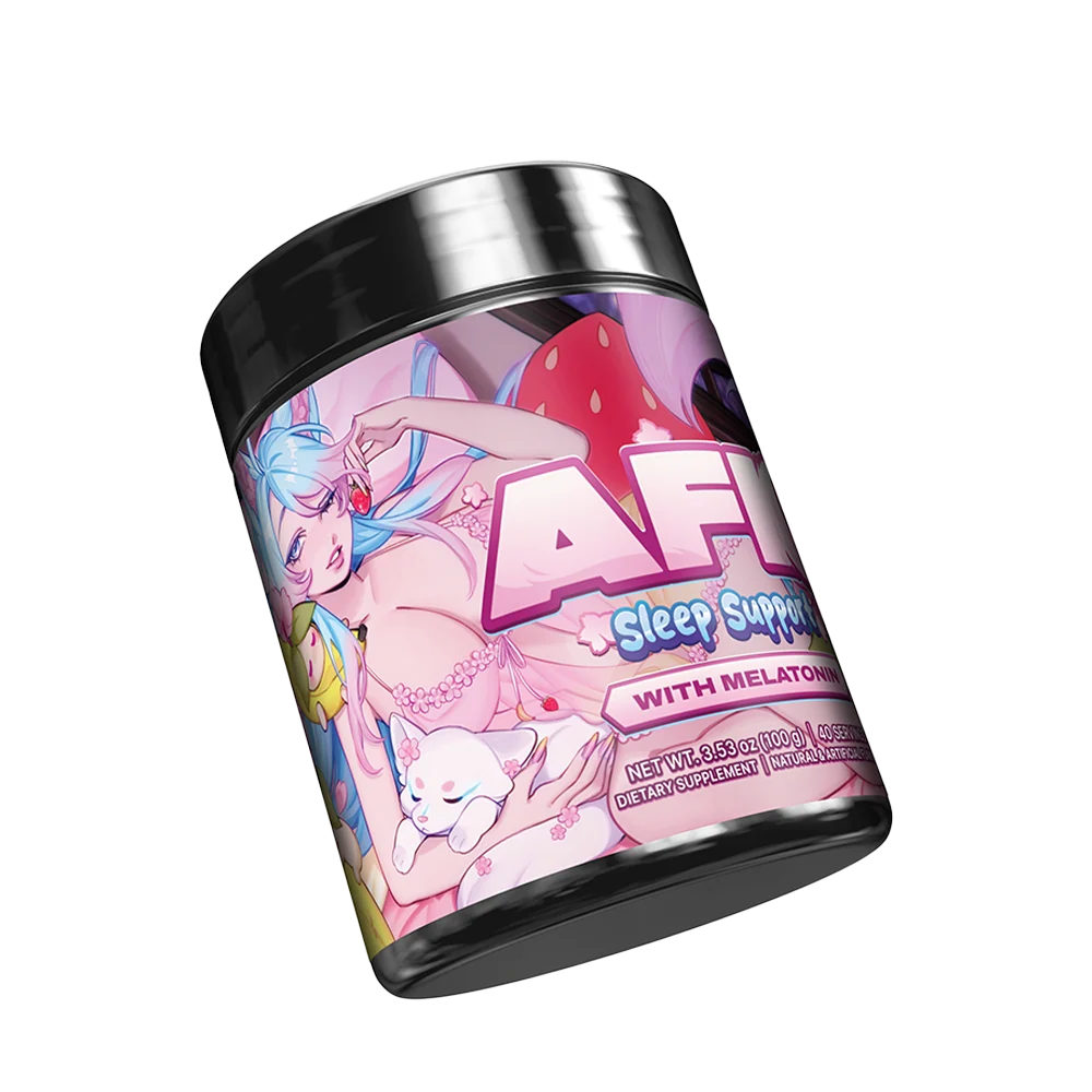 AFK+ (with Melatonin): Bananaberry Bedtime by Silvervale - 40 Servings - Image 2