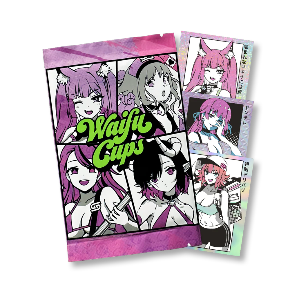 Collectible Waifu Sticker Pack: Season 4