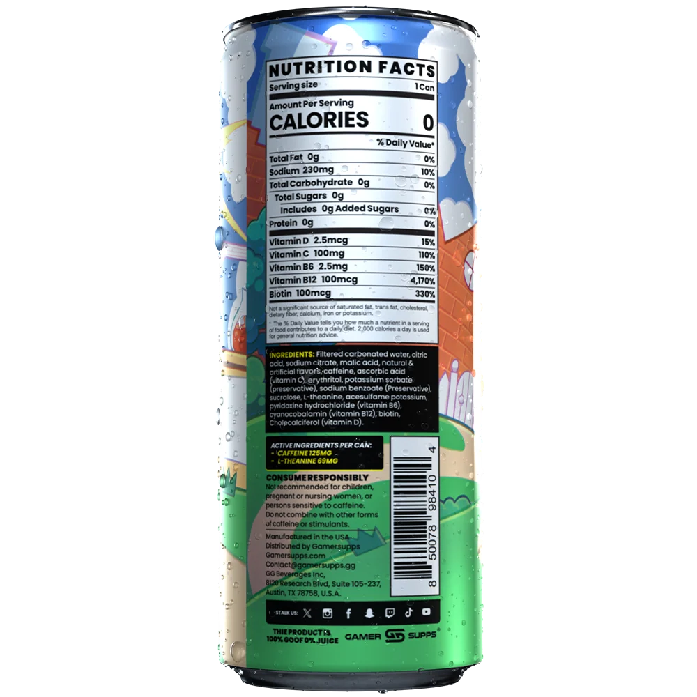 GG® Sugar Free Premium Energy - Single Can Blind Box - Image 4
