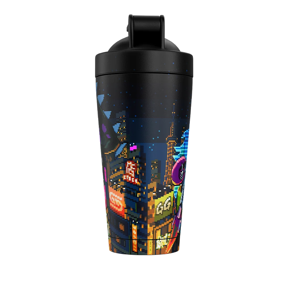 PIXEL CUPS: Specific Rim Metal Shaker - Image 6