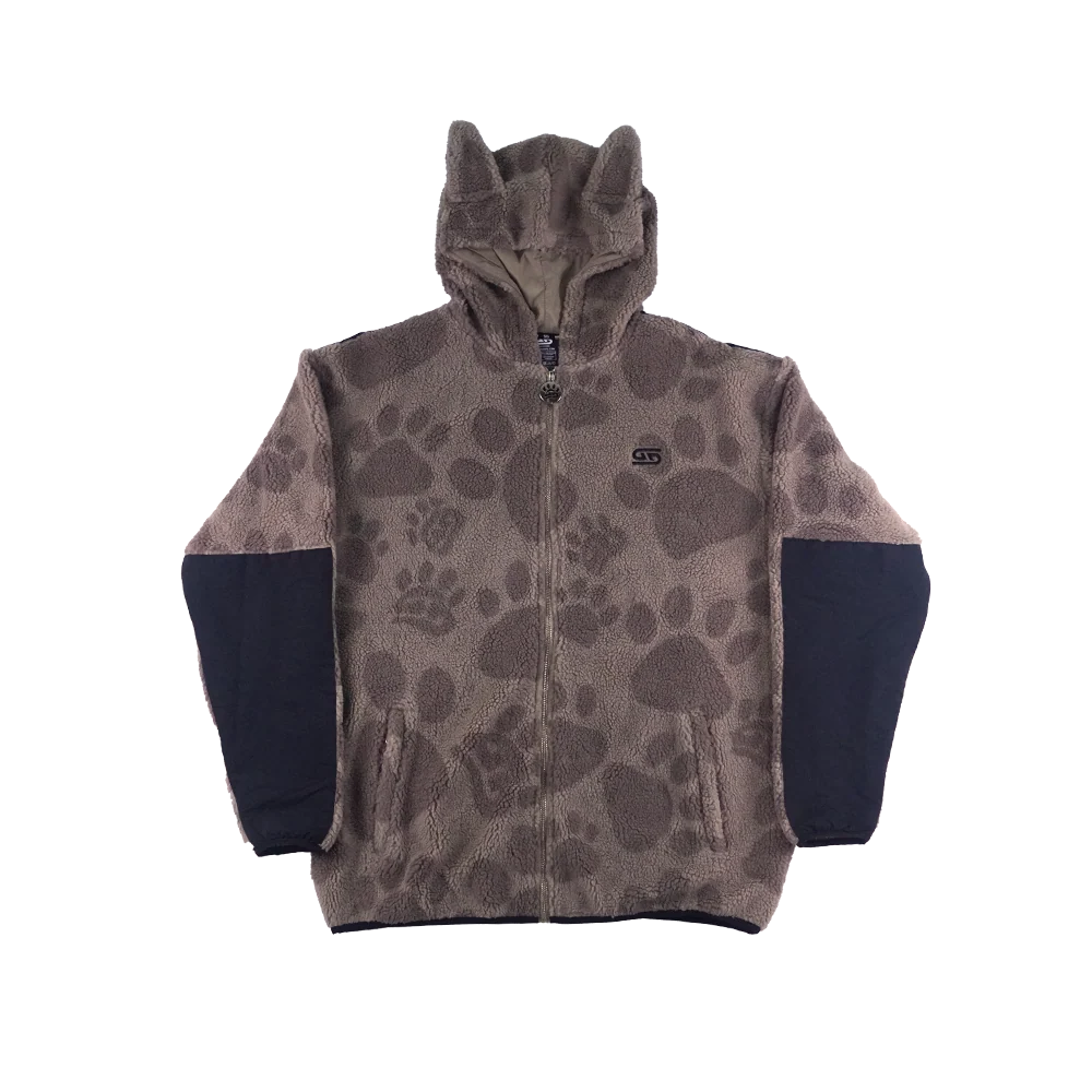 WOOF: Sherpa Full Zip Hoodie